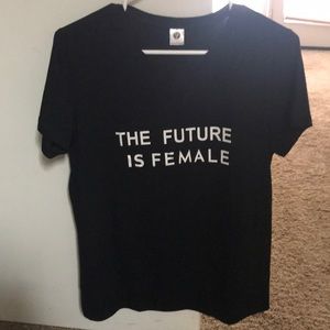 The future is female shirt